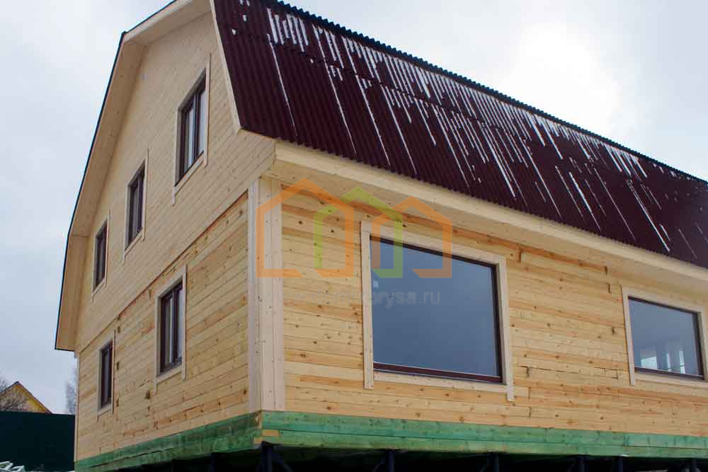 Брусовой дом 12х10