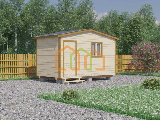 Дачная бытовка эконом Фиалка - 1